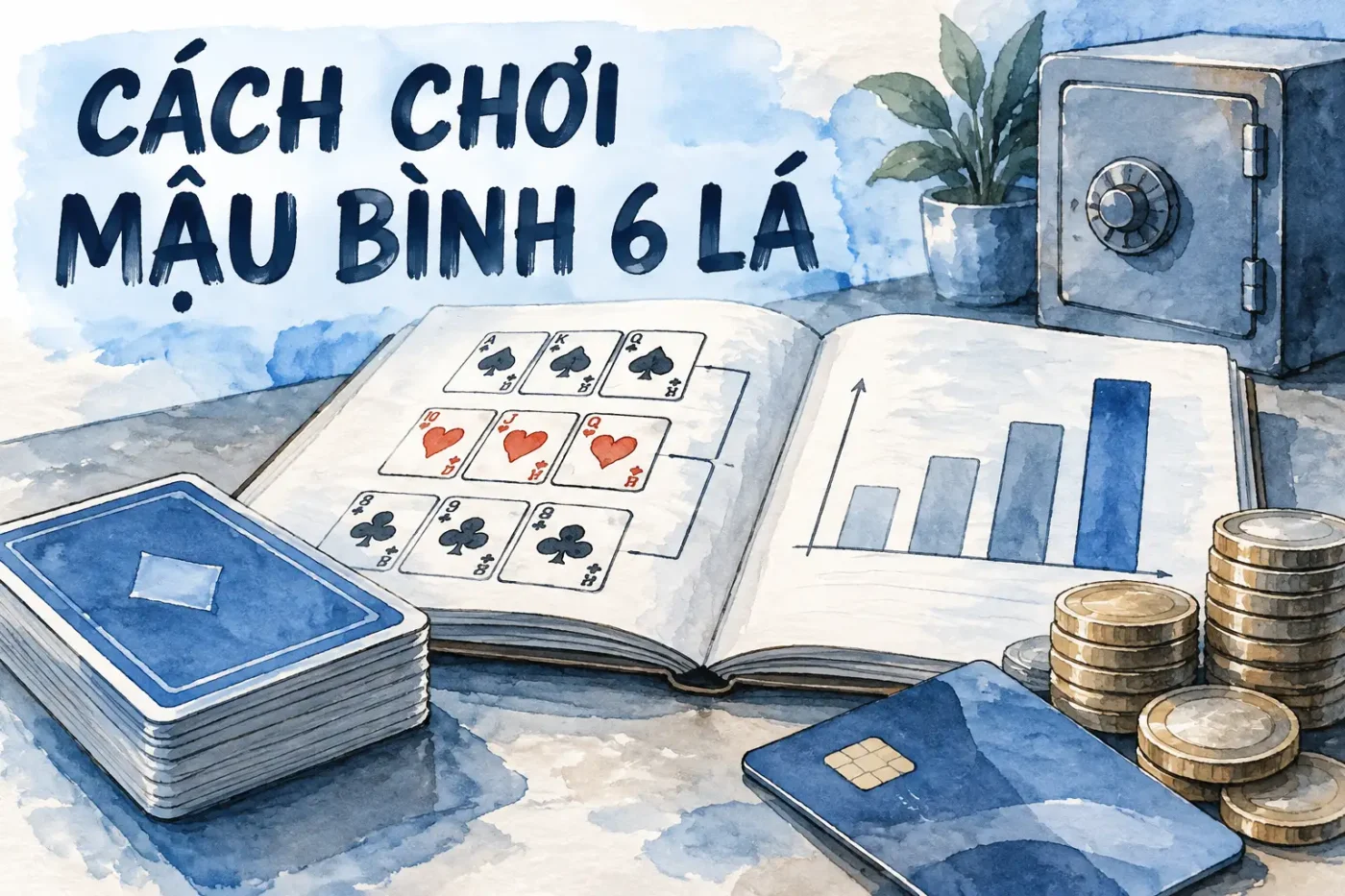 Mậu Binh, hay còn gọi là Binh Xập Xám, là một trò chơi bài thú vị sử dụng bộ bài Tây 52 lá - Cách Chơi Mậu Binh 6 Lá