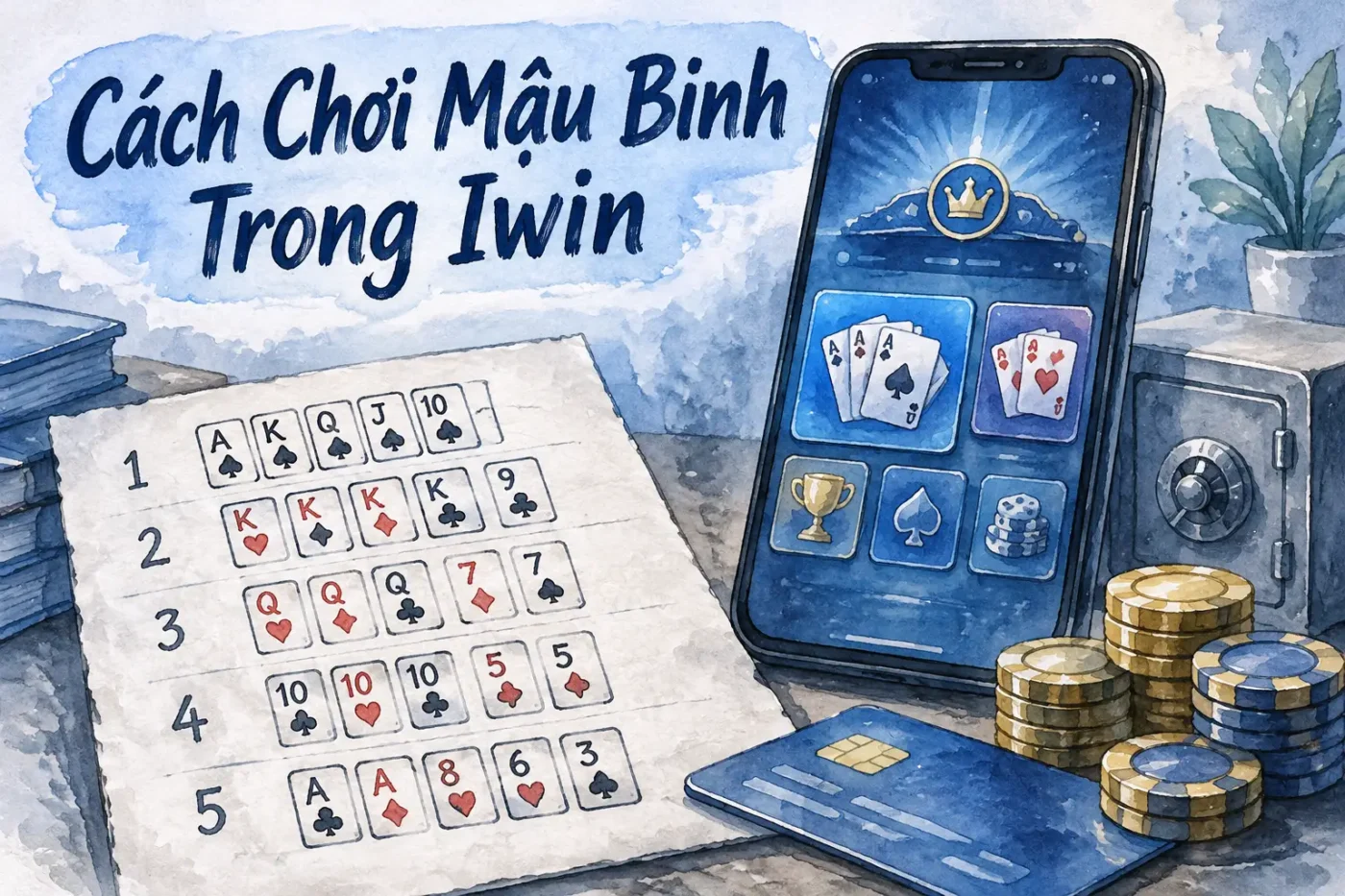 Trước tiên, chúng ta hãy điểm qua một số khái niệm cơ bản về Mậu Binh - Cách Chơi Mậu Binh Trong Iwin