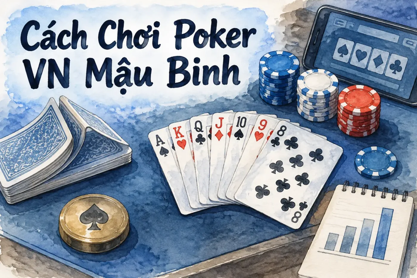 Mậu Binh, hay còn gọi là Binh Xập Xám, là một trò chơi bài 54 lá (bao gồm 52 lá bài và 2 lá joker) dành cho 2 đến 4 người