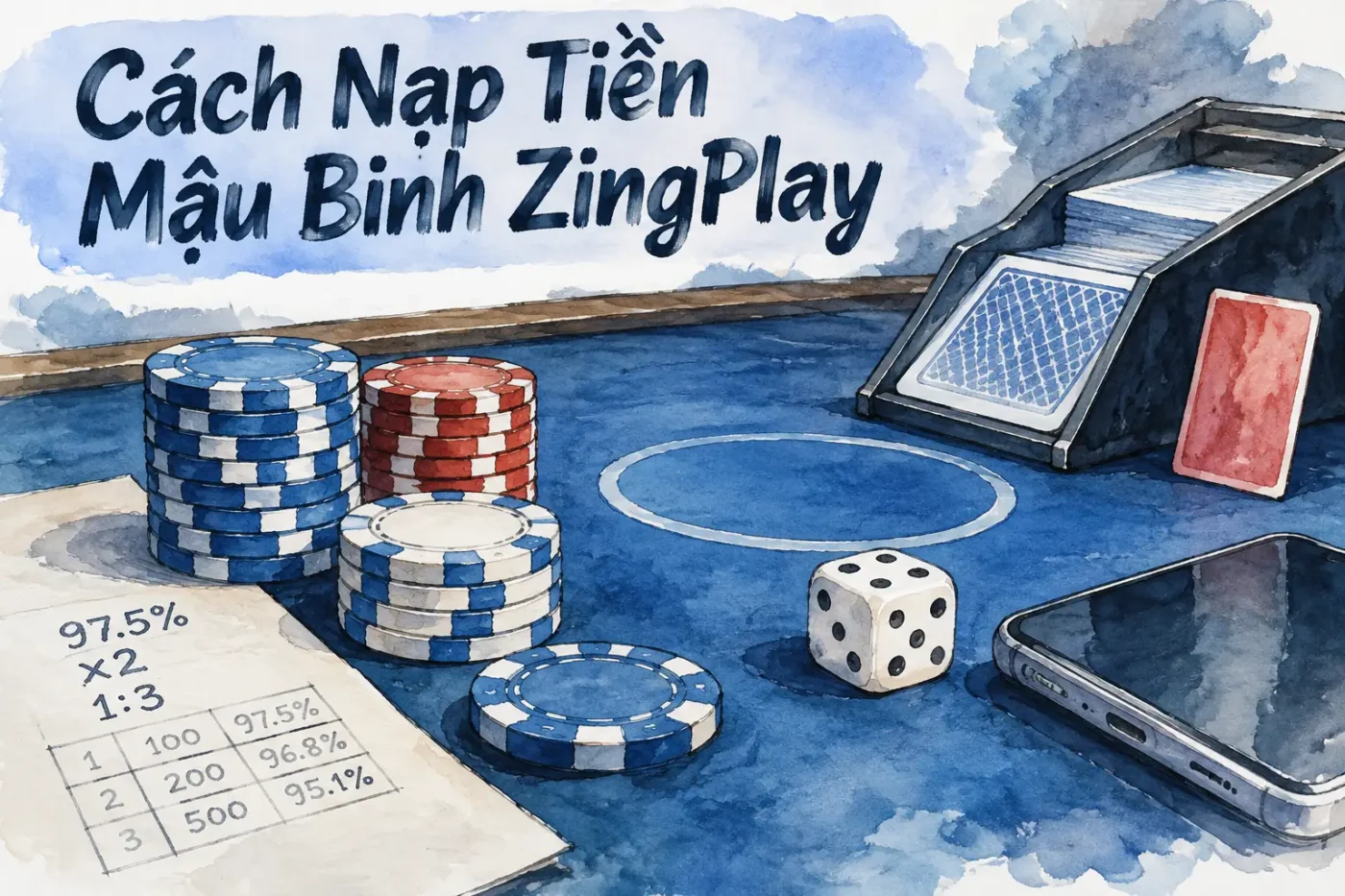Trước tiên, bạn cần phải biết các phương thức nạp tiền trước khi bắt đầu quá trình nạp - Cách Nạp Tiền Mậu Binh ZingPlay