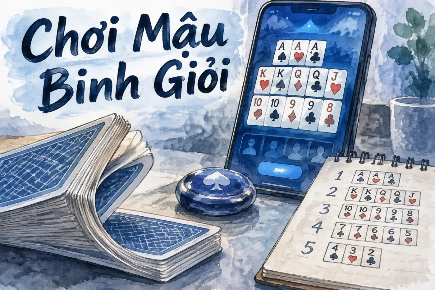 Mậu Binh, còn được gọi là Binh Xập Xám, là trò chơi bài có nguồn gốc từ Trung Quốc - Chơi Mậu Binh Giỏi