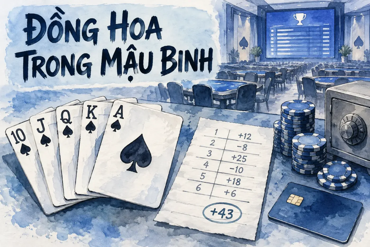 Đồng hoa là một thuật ngữ trong mậu binh, ám chỉ đến một dạng tay bài đặc biệt khi người chơi sở hữu ba đôi bài cùng giá trị