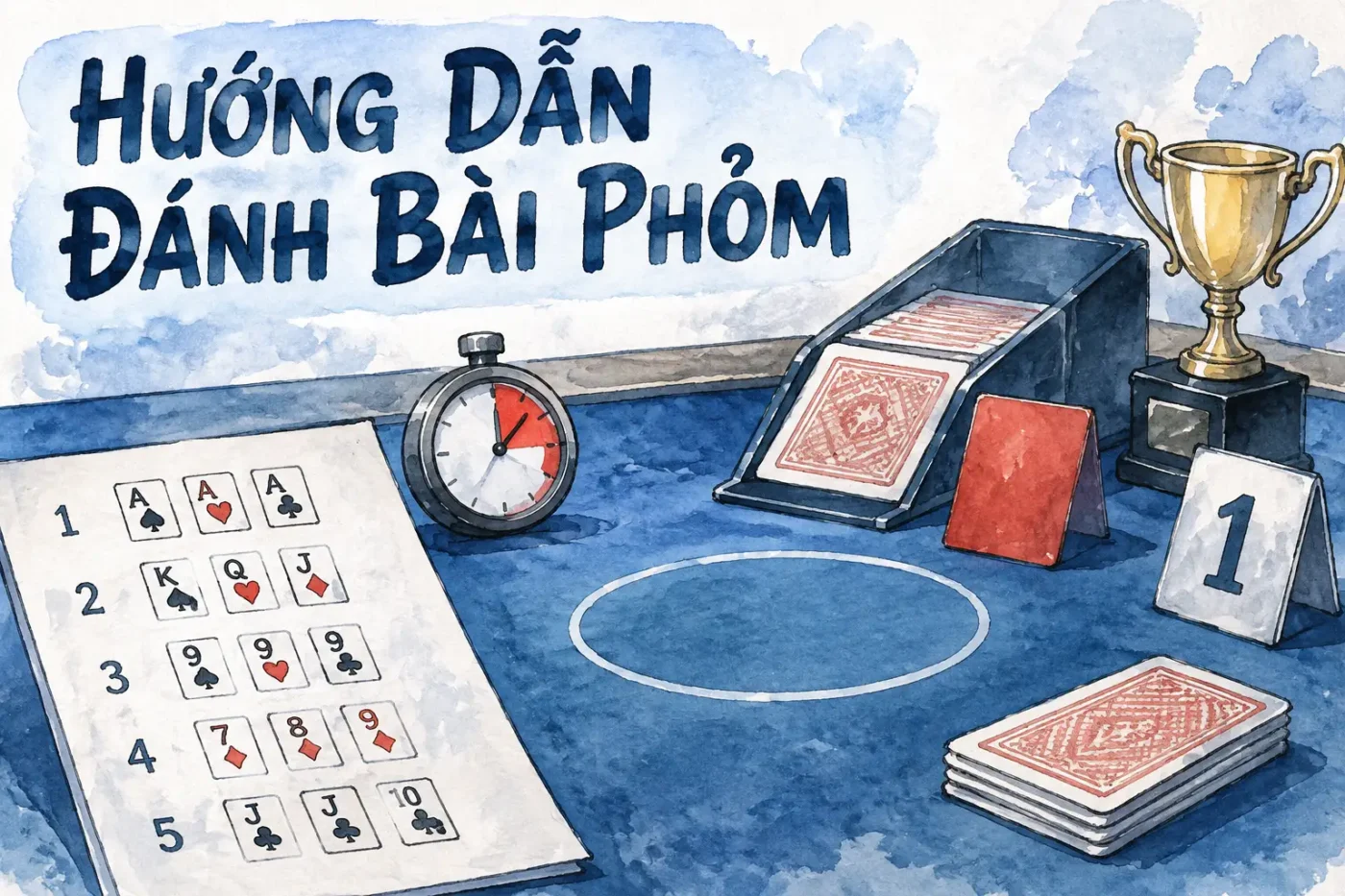 Hướng Dẫn Đánh Bài Phỏm