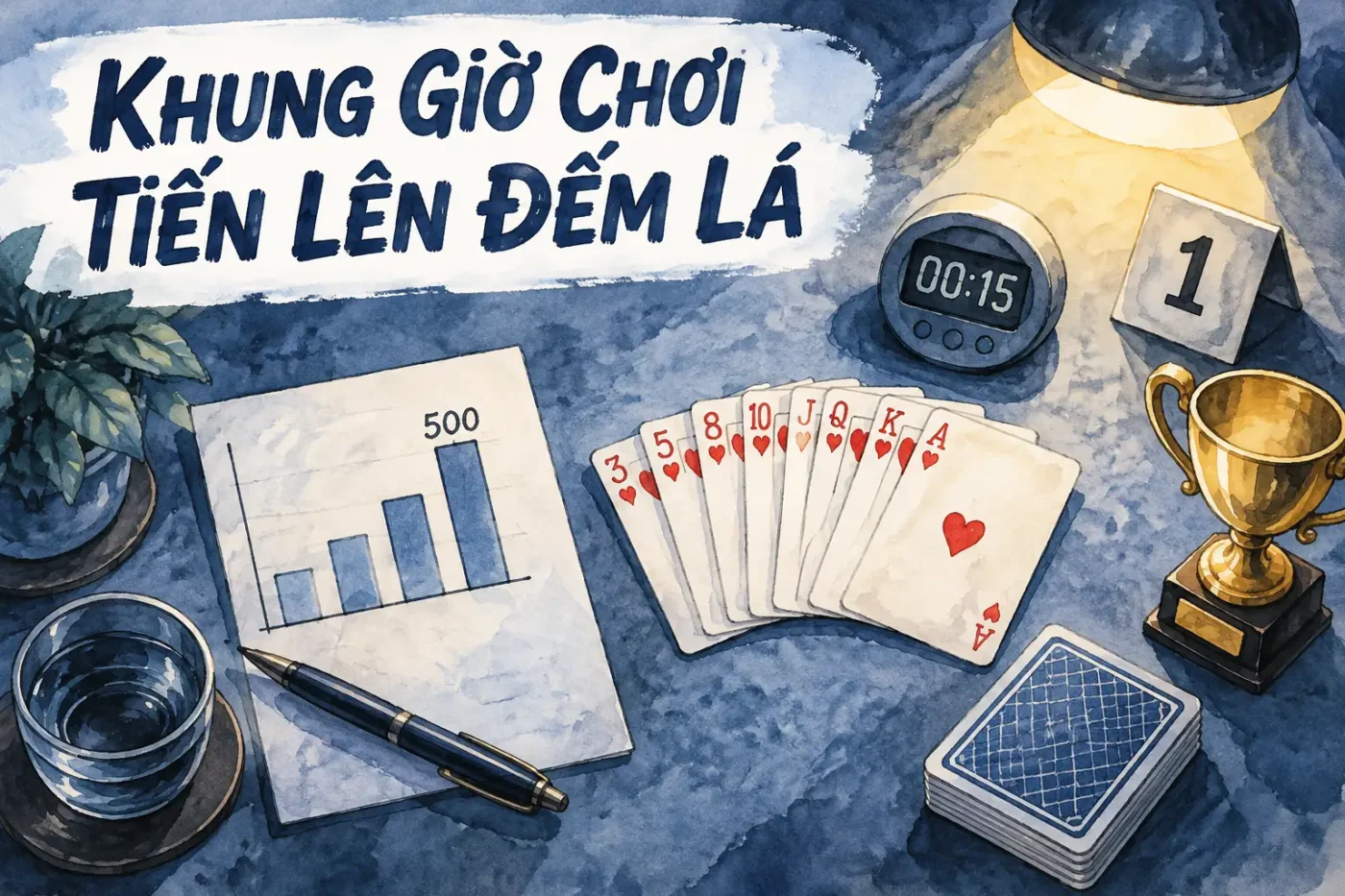 Khung giờ chơi tiến lên đếm lá tốt nhất cho nam từ 1970 đến 1990