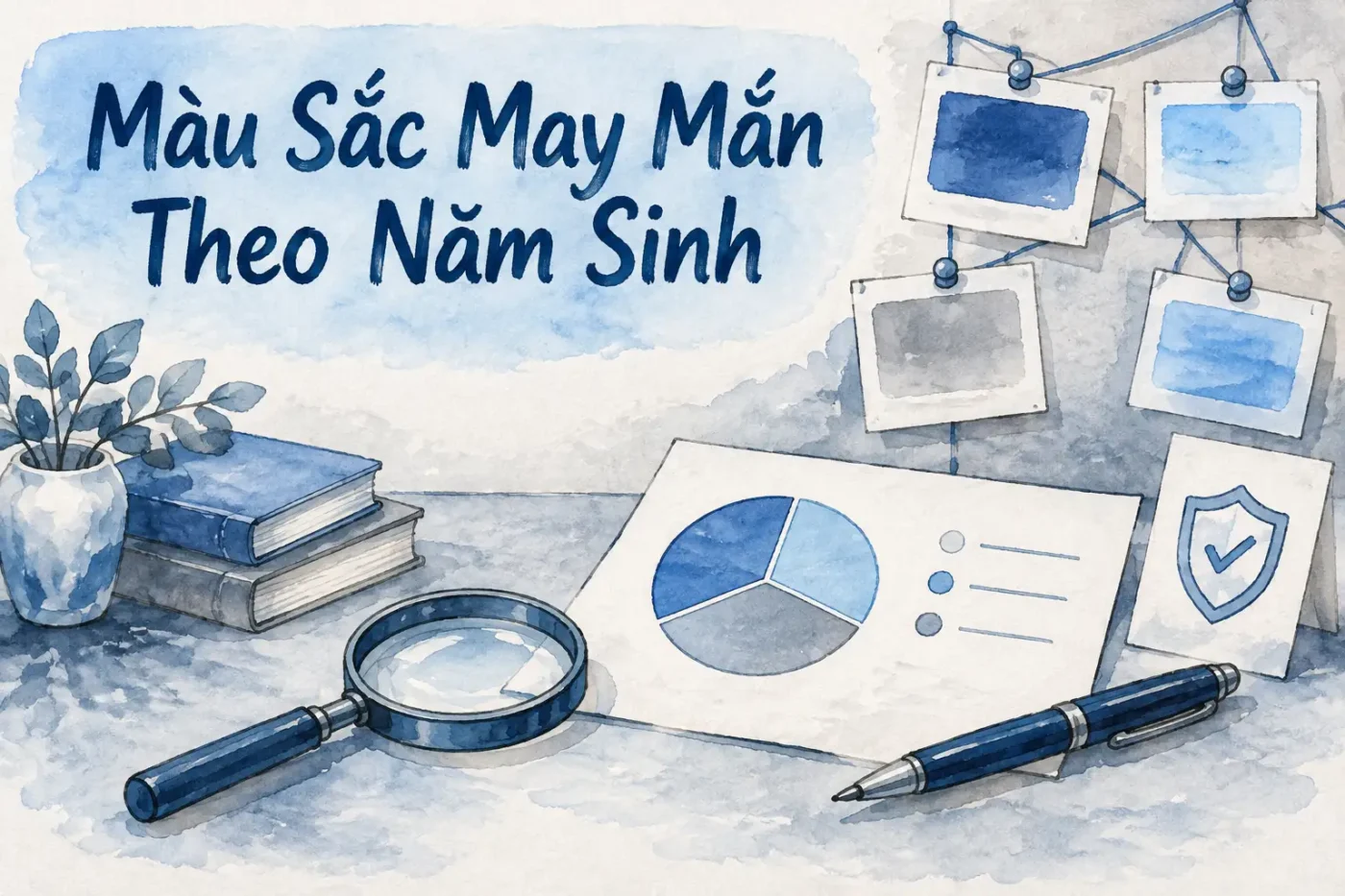Màu sắc may mắn theo năm sinh khi chơi ba cây?