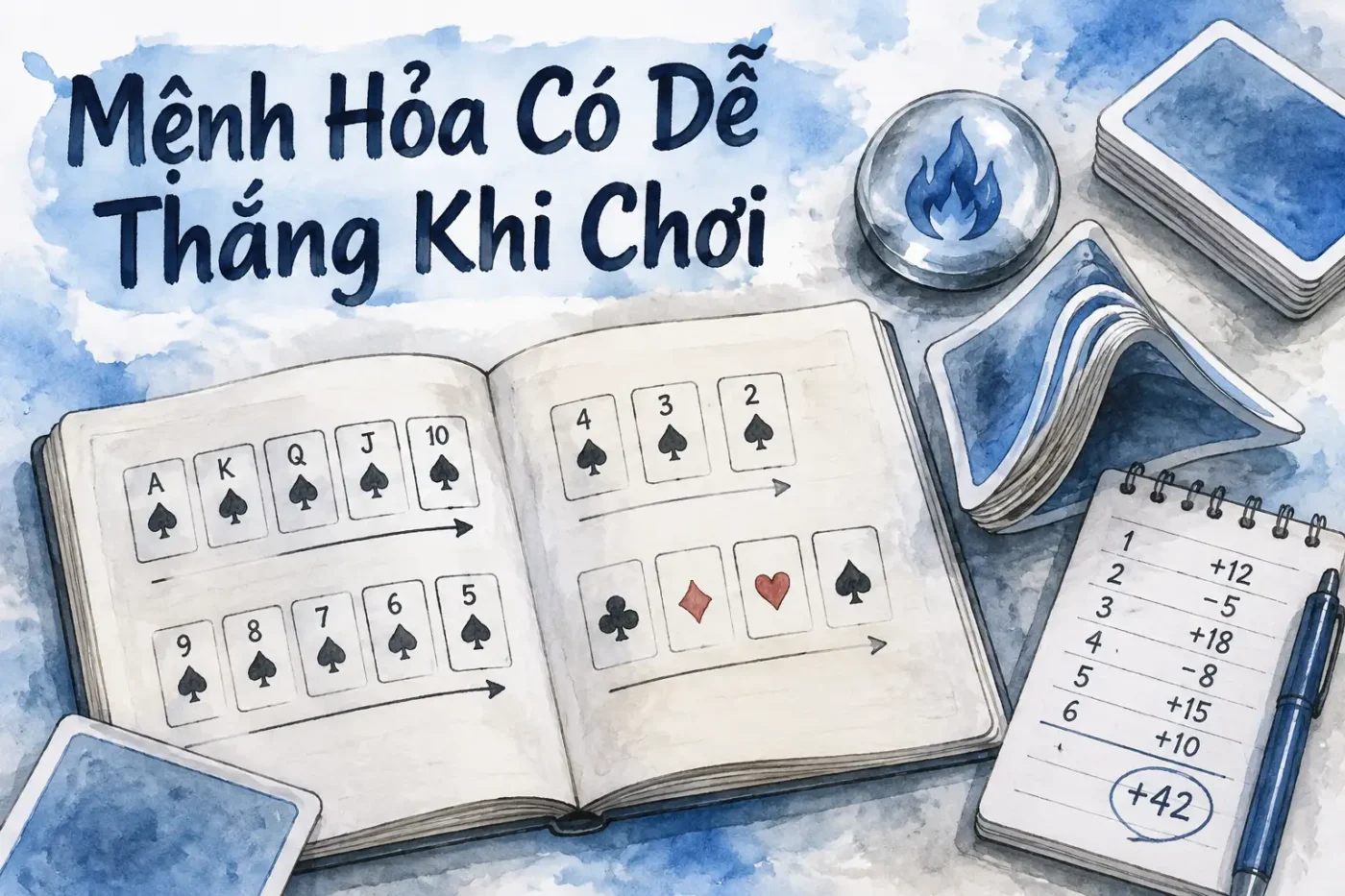Mệnh Hỏa có dễ thắng khi chơi mậu binh không?