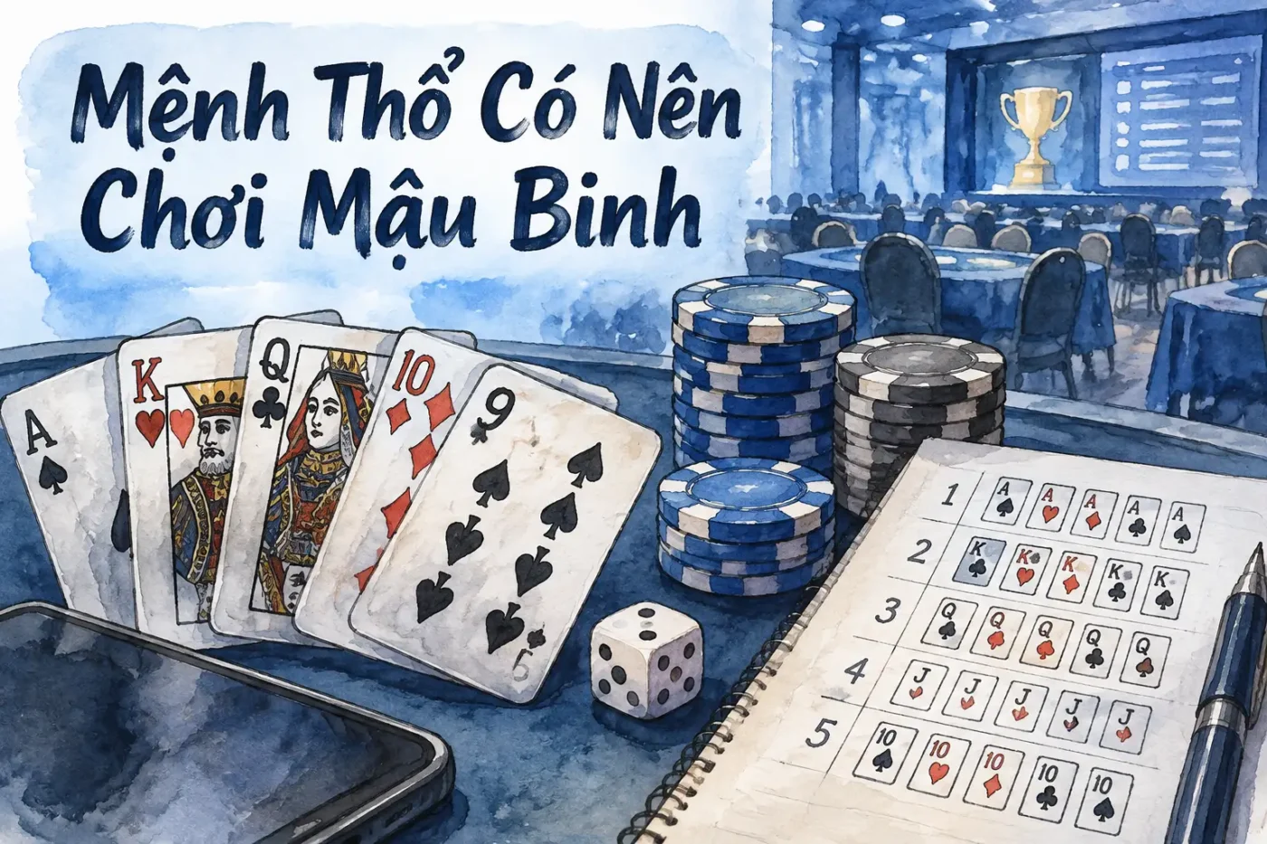 Mệnh Thổ có nên chơi mậu binh không?