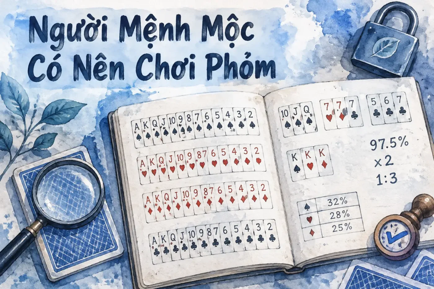 Người mệnh Mộc có nên chơi phỏm vào sáng sớm không?