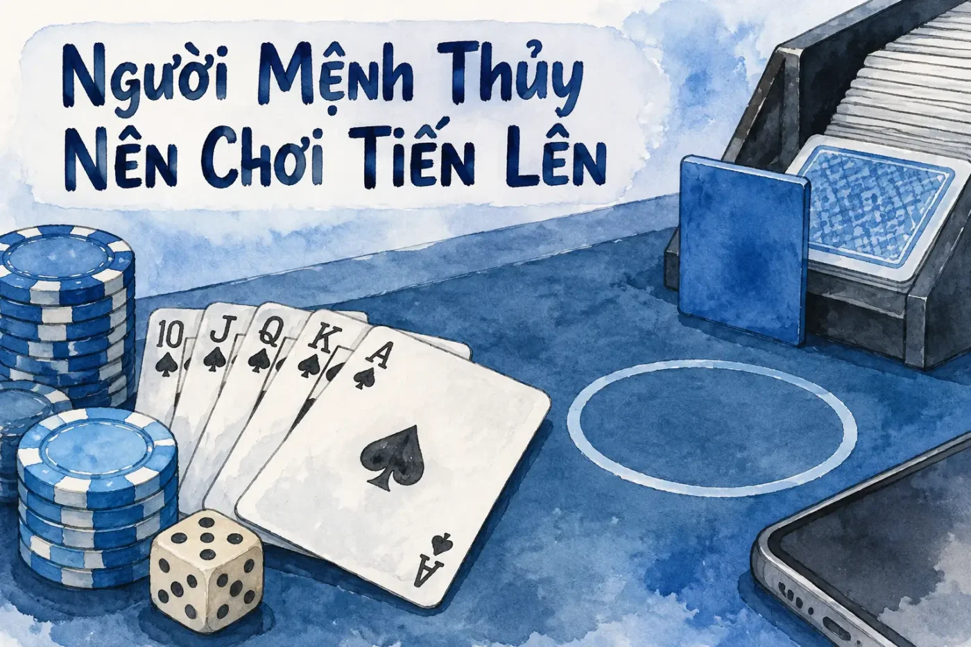 Người mệnh Thủy nên chơi tiến lên miền nam vào khung giờ nào?